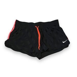 [Nike] Dri-Fit Black and Pink Athletic Shorts